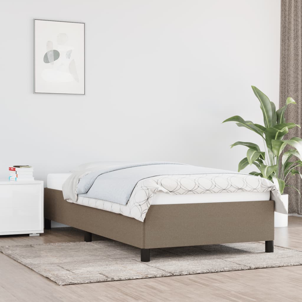 Giroletto senza Materasso Tortora 100x200 cm in Tessuto