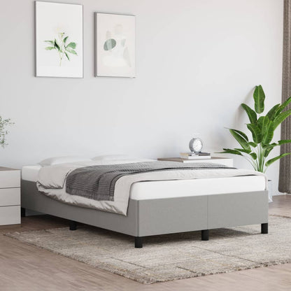 Giroletto senza Materasso Grigio Chiaro 120x200 cm Tessuto