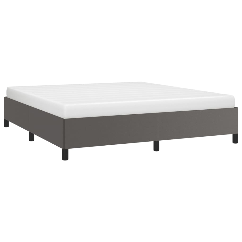 Giroletto Grigio 160x200 cm in Similpelle