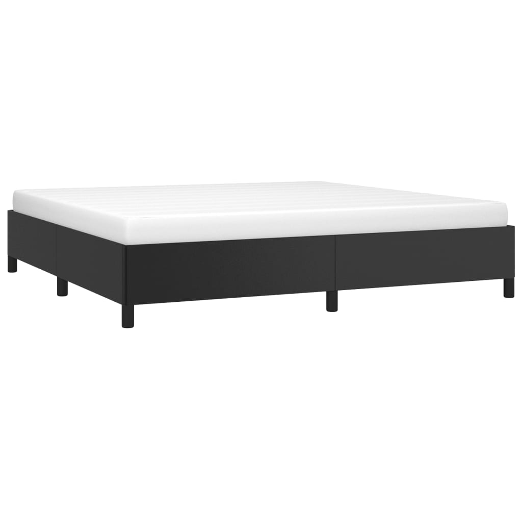 Giroletto Nero 200x200 cm in Similpelle