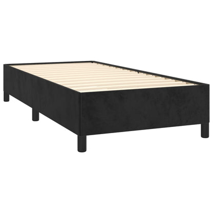 Giroletto Nero 90x200 cm in Velluto