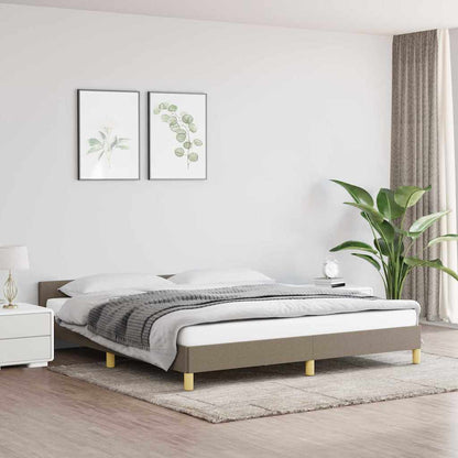 Giroletto senza Materasso Tortora 180x200 cm in Tessuto