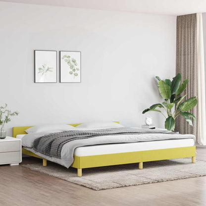Giroletto senza Materasso Verde 200x200 cm in Tessuto