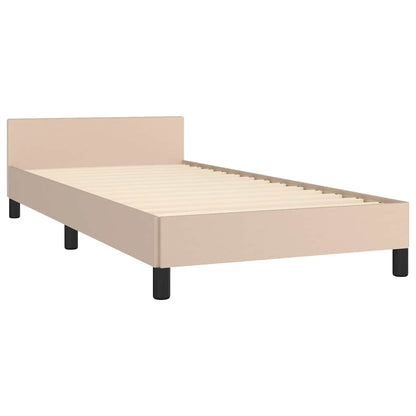 Giroletto con Testiera senza Materasso Cappuccino 90x190 cm