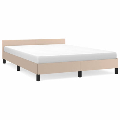 Giroletto con Testiera senza Materasso Cappuccino 140x190 cm