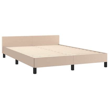Giroletto con Testiera senza Materasso Cappuccino 140x190 cm