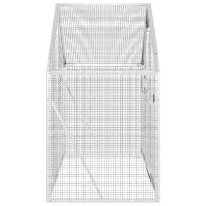 Voliera Argento 179x100x185 cm in Alluminio