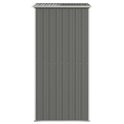 Capanno da Giardino Grigio Chiaro 192x108x223cm Acciaio Zincato