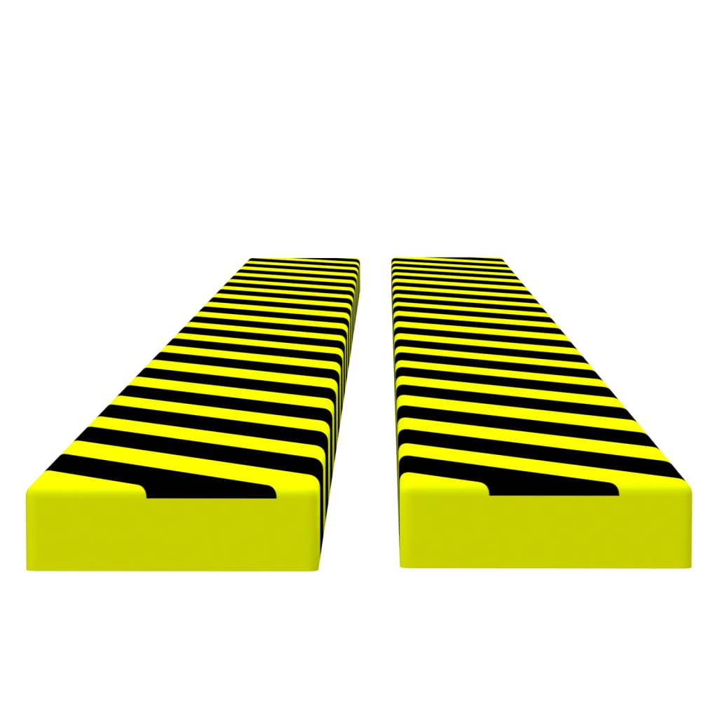 Protezioni Angoli 2pz Giallo e Nero 6x2x101,5 cm in PU