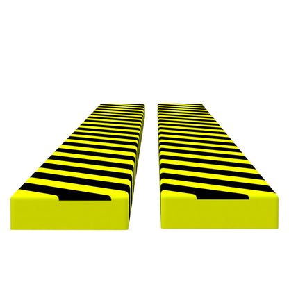 Protezioni Angoli 2pz Giallo e Nero 6x2x101,5 cm in PU