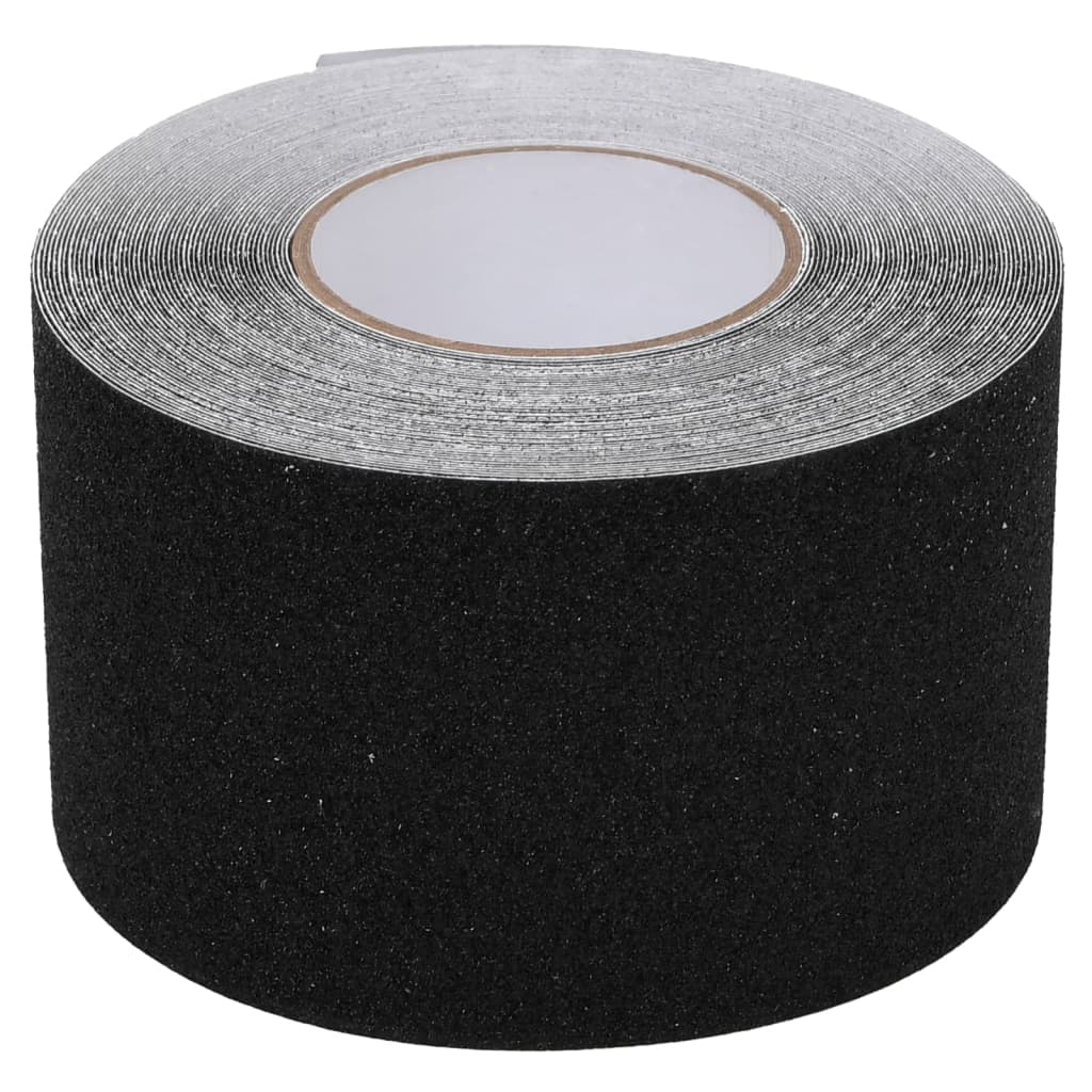 Nastro Antiscivolo Nero 0,1x20 m PVC