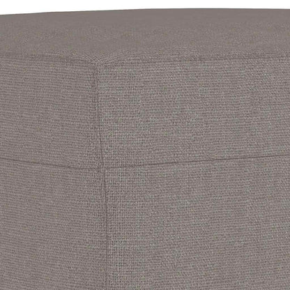 Poggiapiedi Tortora 60x50x41 cm in Tessuto