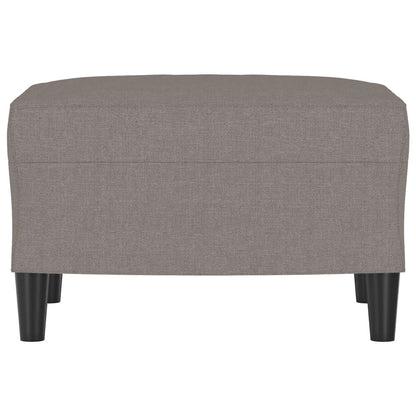 Poggiapiedi Tortora 60x50x41 cm in Tessuto
