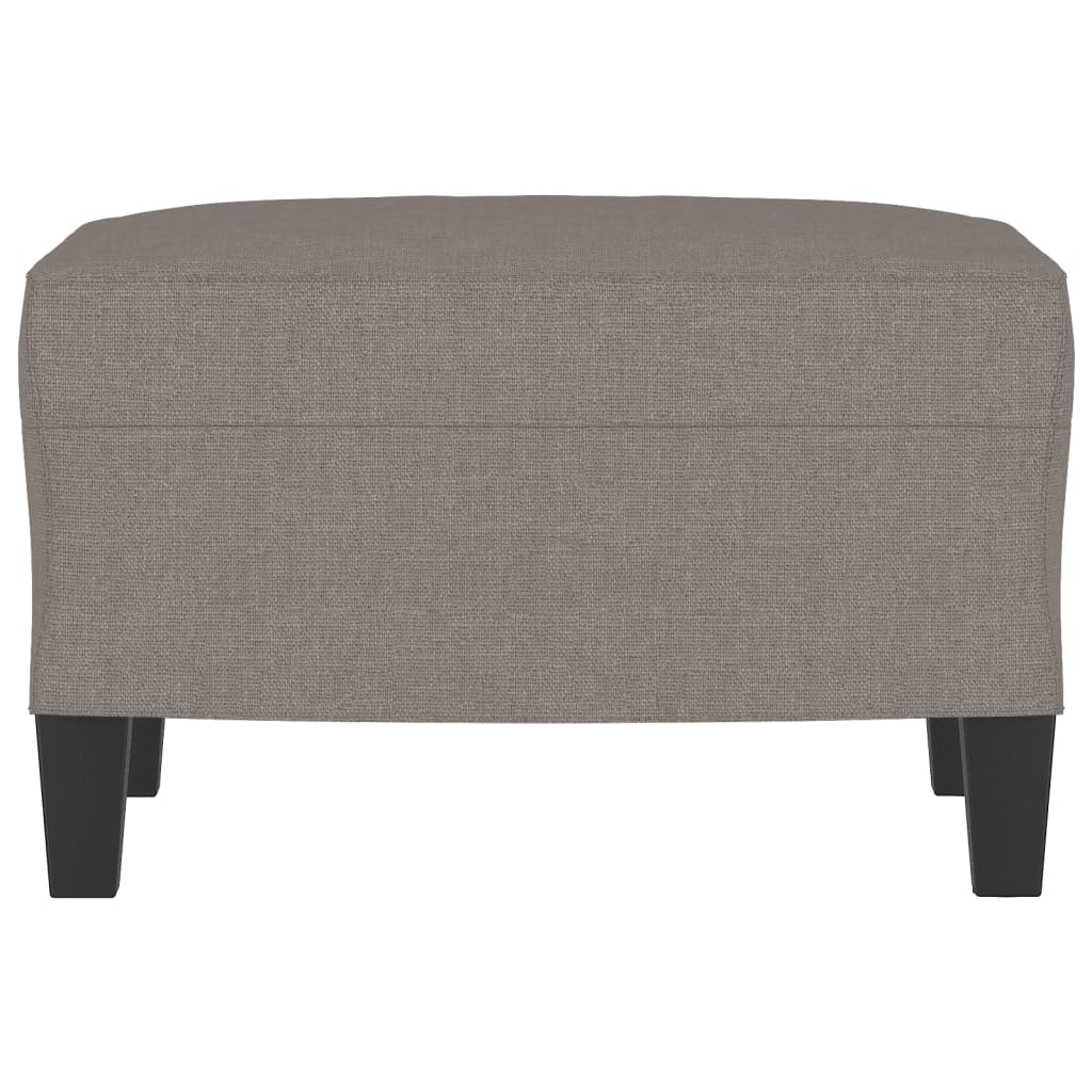 Poggiapiedi Tortora 60x50x41 cm in Tessuto