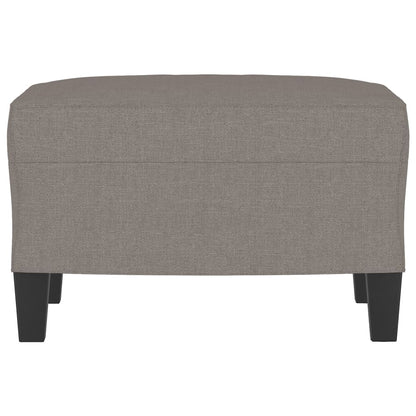 Poggiapiedi Tortora 60x50x41 cm in Tessuto