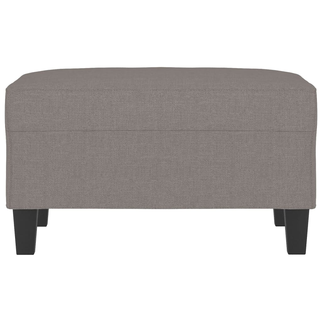 Poggiapiedi Tortora 70x55x41 cm in Tessuto