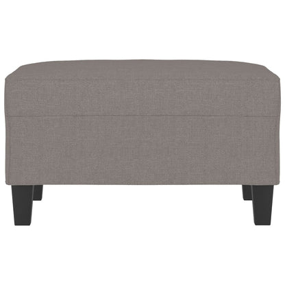 Poggiapiedi Tortora 70x55x41 cm in Tessuto
