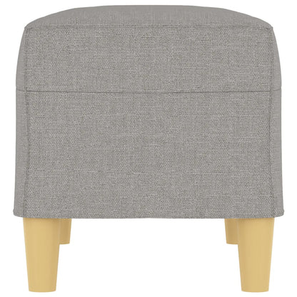 Panca Grigio chiaro 70x35x41 cm in Tessuto