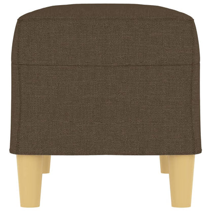 Panca Marrone 70x35x41 cm in Tessuto
