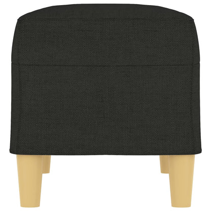 Panca Nero 70x35x41 cm in Tessuto