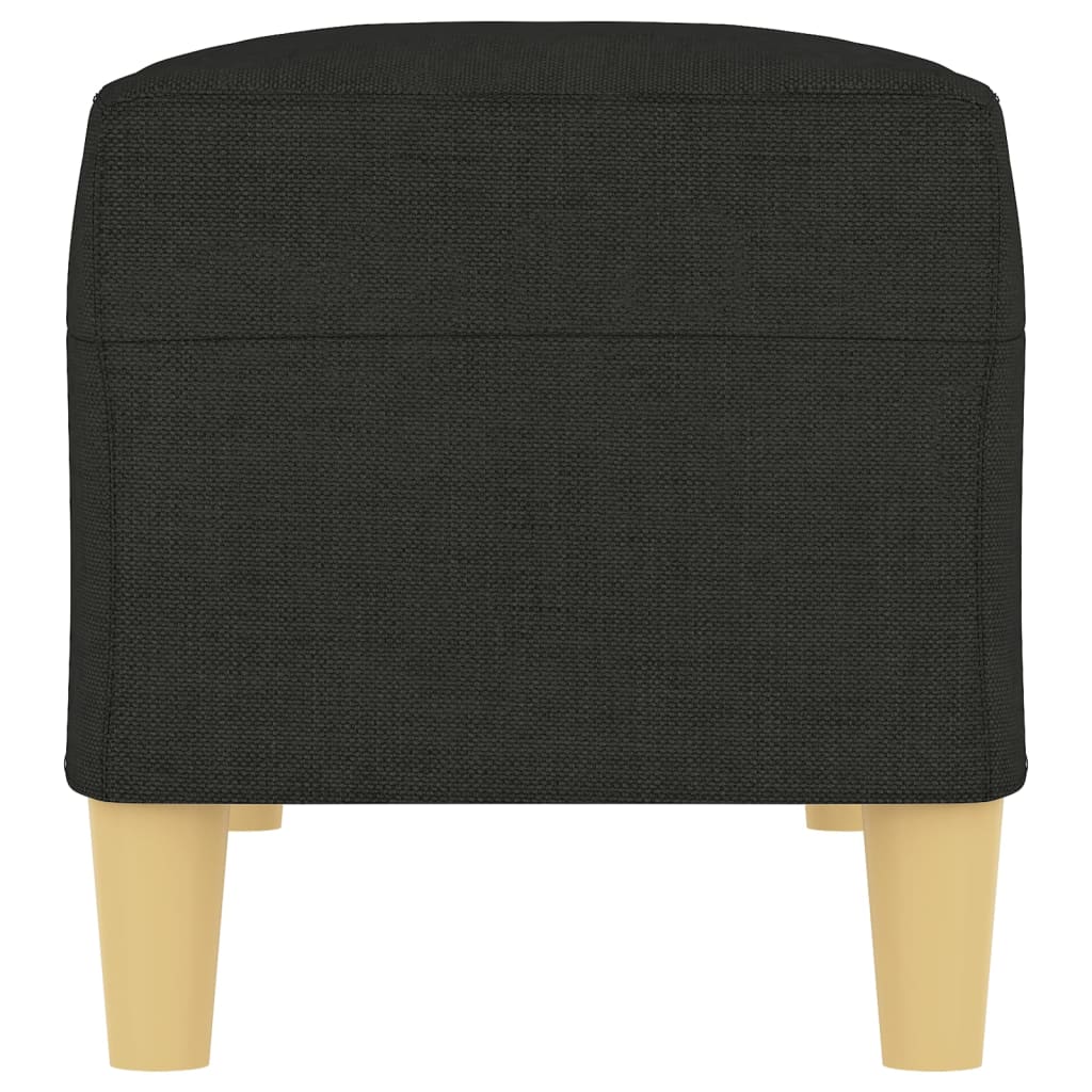 Panca Nera 100x35x41 cm in Tessuto