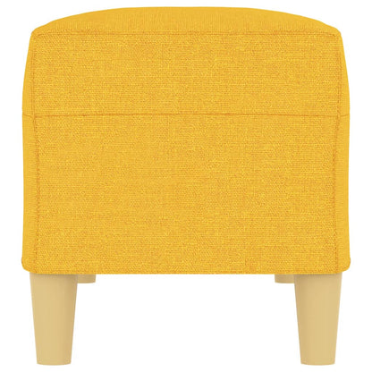 Panca Giallo Chiaro 100x35x41 cm in Tessuto