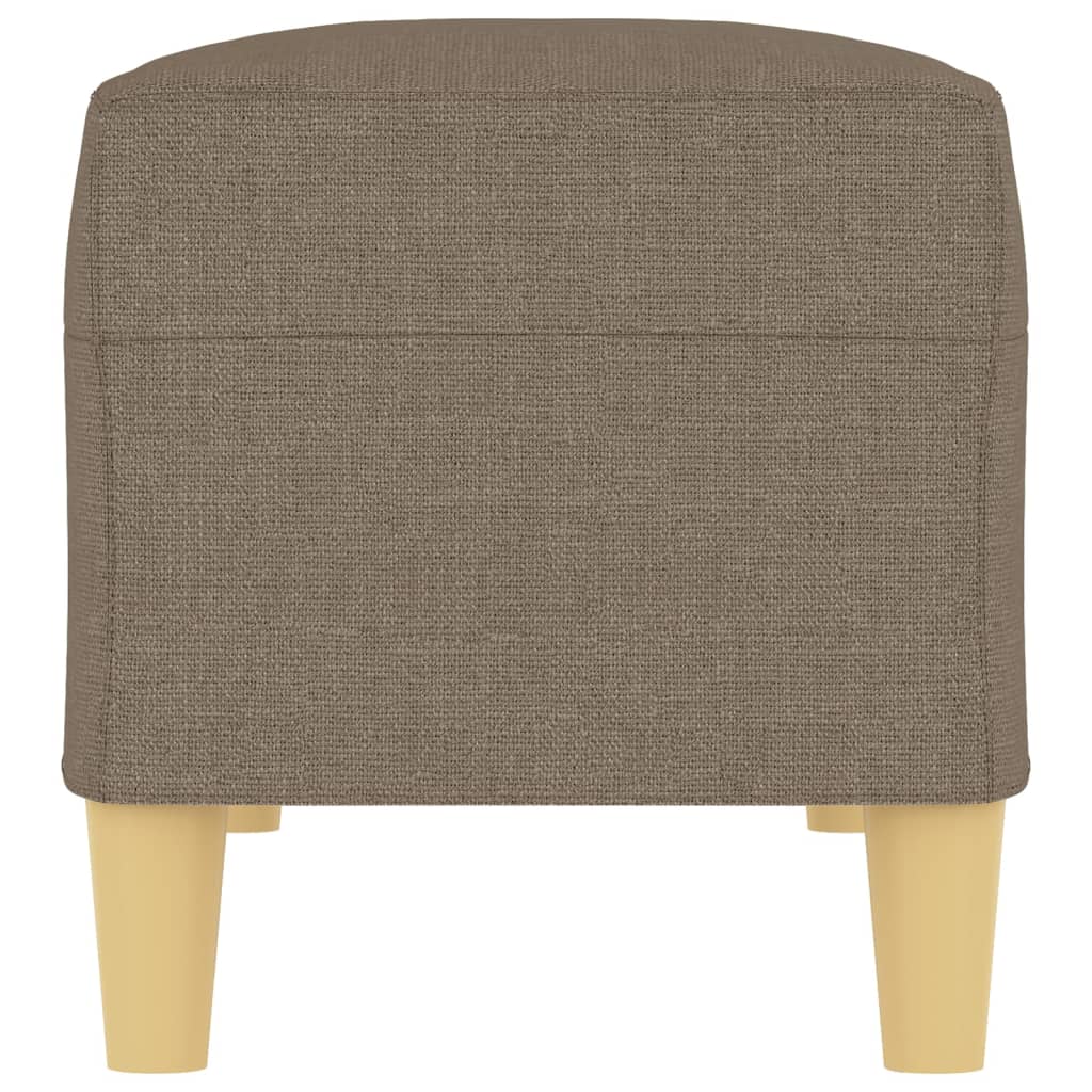 Panca Tortora 100x35x41 cm in Tessuto