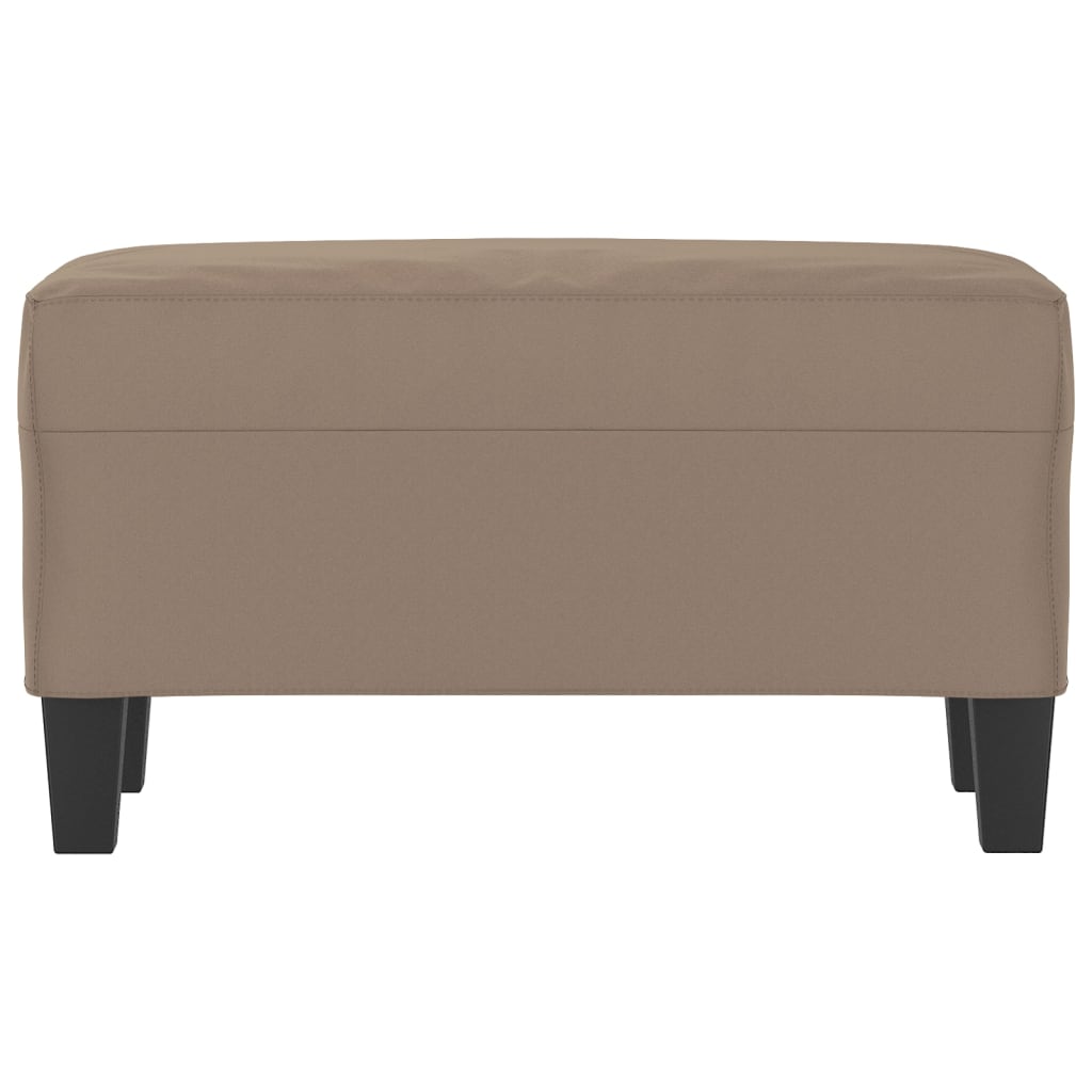 Panca tortora 70x35x41 cm in Microfibra