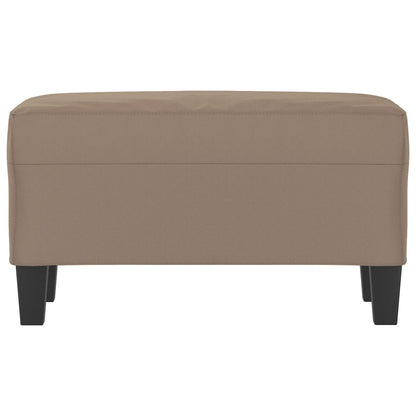 Panca tortora 70x35x41 cm in Microfibra