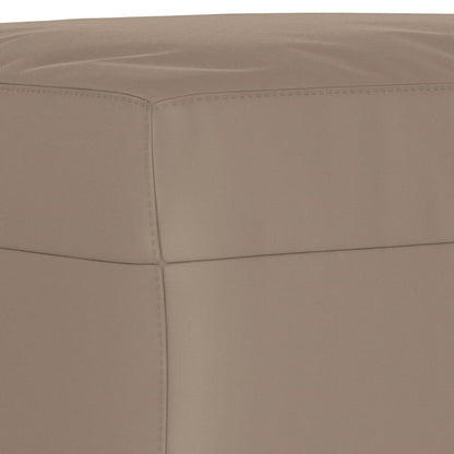 Panca tortora 70x35x41 cm in Microfibra