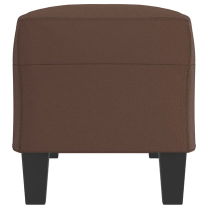 Panca Marrone 100x35x41 cm in Similpelle