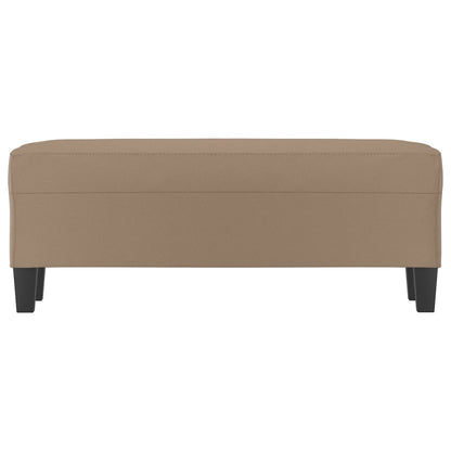 Panca Cappuccino 100x35x41 cm in Similpelle