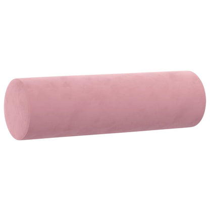 Cuscini Decorativi 2 pz Rosa ÃƒËœ15x50 cm in Velluto