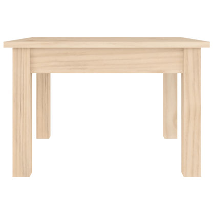 Tavolino da Salotto 45x45x30 cm Legno Massello di Pino