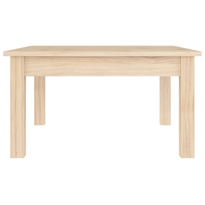 Tavolino da Salotto 55x55x30 cm Legno Massello di Pino