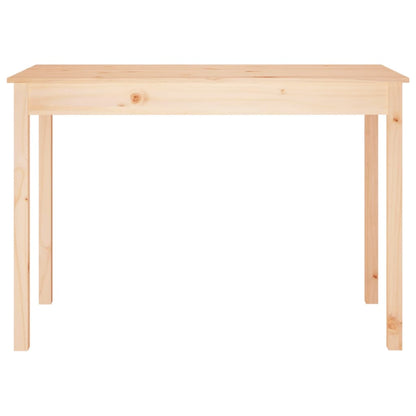 Tavolo da Pranzo 110x55x75 cm in Legno Massello di Pino