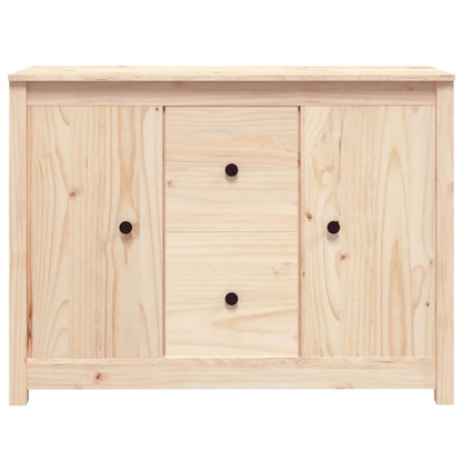 Credenza 100x35x74 cm in Legno Massello di Pino