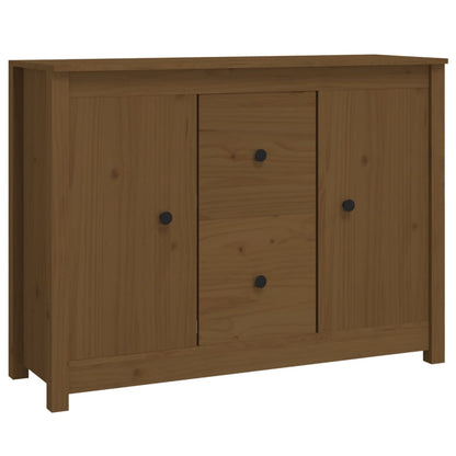 Credenza ambra 100x35x74 cm in Legno Massello di Pino
