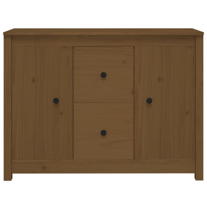 Credenza ambra 100x35x74 cm in Legno Massello di Pino