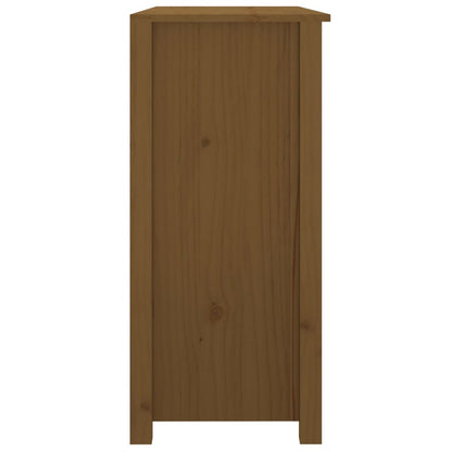 Credenza ambra 100x35x74 cm in Legno Massello di Pino