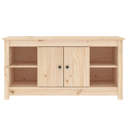 Mobile Porta TV 103x36,5x52 cm in Legno Massello di Pino