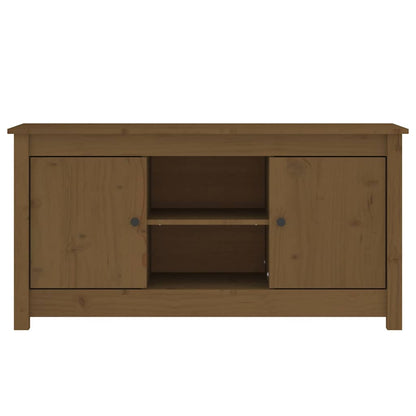 Mobile Porta TV Ambra 103x36,5x52 cm in Legno Massello di Pino
