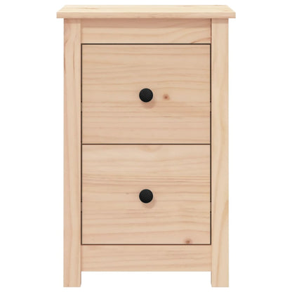 Comodino 40x35x61,5 cm in Legno Massello di Pino