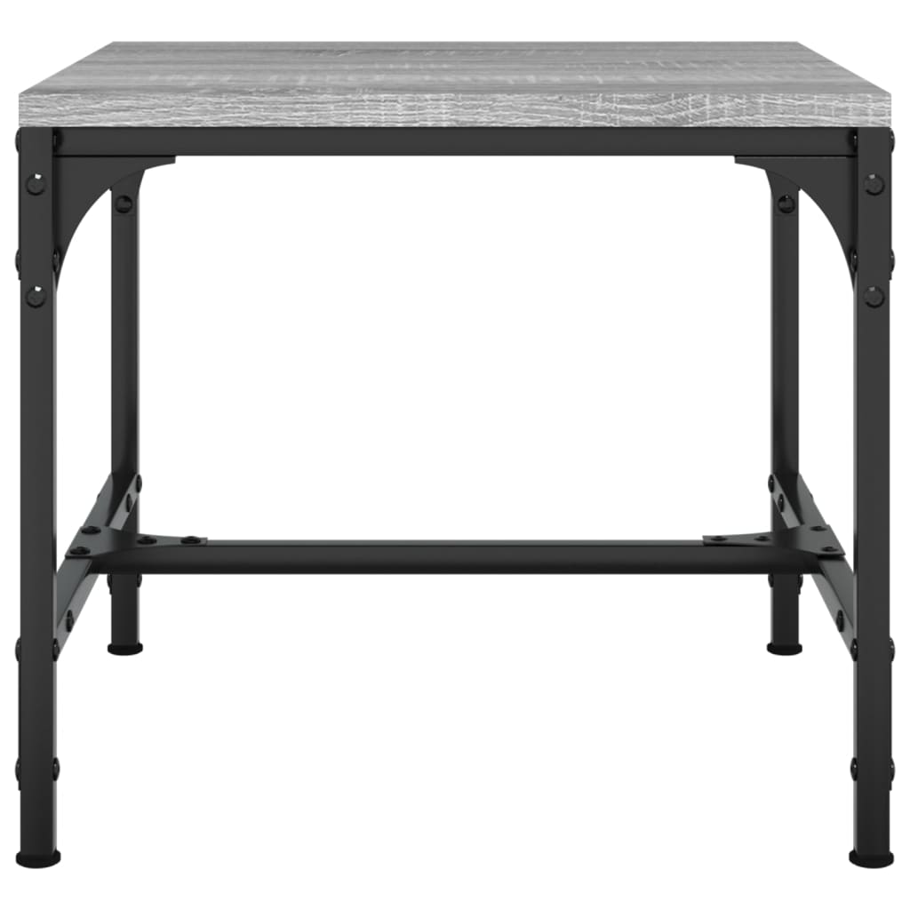 Tavolino da Salotto Grigio Sonoma 50x50x35 cm Legno Multistrato