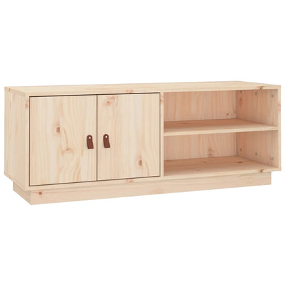Mobile Porta TV 105x34x40 cm in Legno Massello di Pino