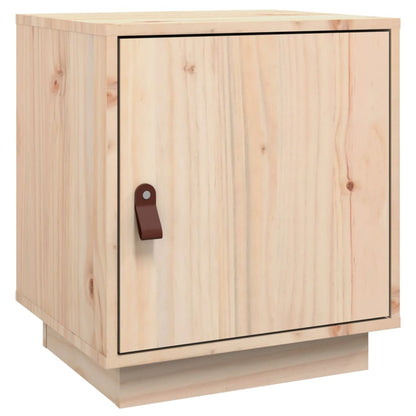 Comodino 40x34x45 cm in Legno Massello di Pino