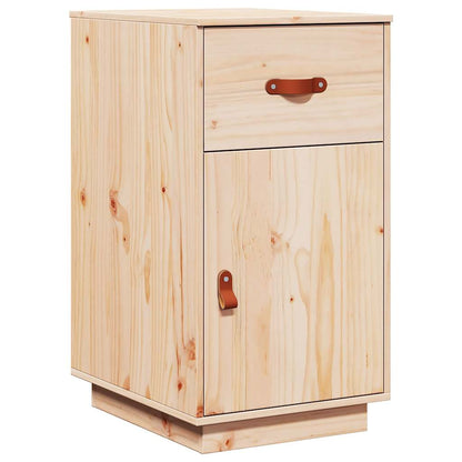 Armadietto da Scrivania 40x50x75 cm in Legno Massello di Pino