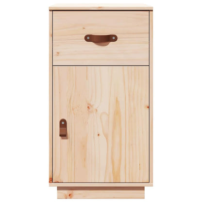 Armadietto da Scrivania 40x50x75 cm in Legno Massello di Pino