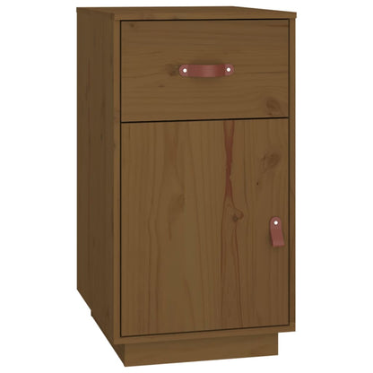 Armadietto da Scrivania Ambra 40x50x75cm in Legno Massello Pino