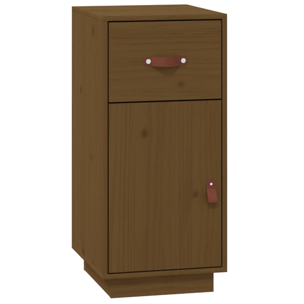 Credenza ambra 34x40x75 cm in Legno Massello di Pino